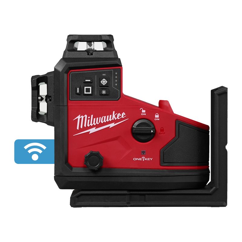 Milwaukee M12 A3PLO-0C Treplanslaser Grön 360° 12V (utan batteri)