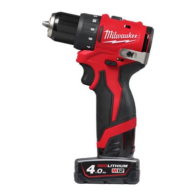 Milwaukee M12 BLDDRC-402C Borrskruvdragare 12V (2x4,0Ah)
