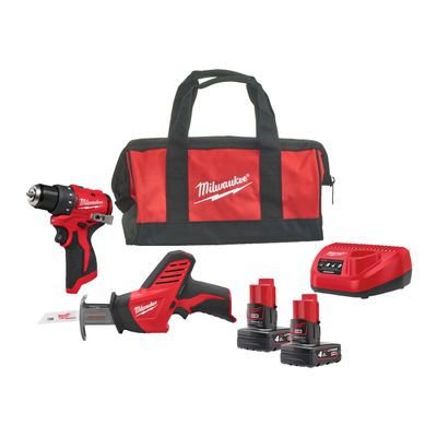 Milwaukee M12 BLPP2A-402B Powerpack 12V (2x4,0Ah)