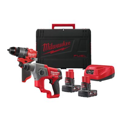 Milwaukee M12 FPP2F2-602X Powerpack 12V FUEL (2x6,0Ah)