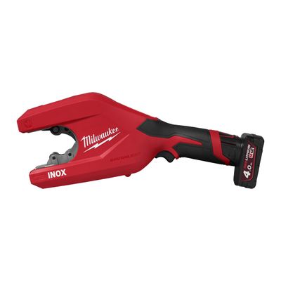 Milwaukee M12 PCSS54-402C Rörkap RAPTORXL för rostfritt 35–54 mm 12V (2x4,0Ah)