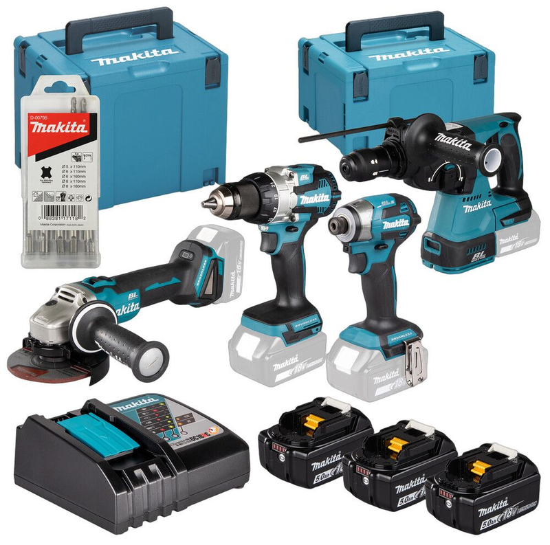 Makita DLX4196JX1 Combokit 18V