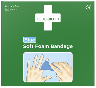 Cederroth Plåster Softfoam 51011010 4,5M