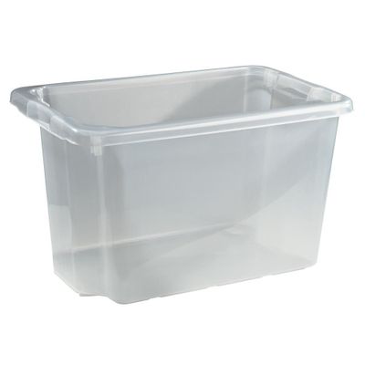 Nordiska Plast Förvaringsbox 55L Transp 7550 NPL