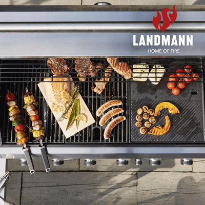 Landmann Rexon 6.1 CooK Gasolgrill 6-brännare Rostfritt