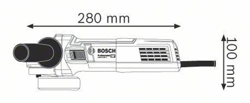 Bosch GWS 9-125 S Vinkelslip 900W