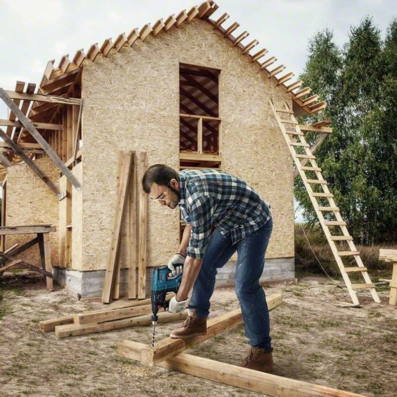 Bosch GBH 18V-21 Borrhammare 18V SDS+ L-BOXX (Utan batterier)