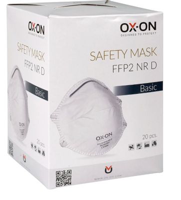 Ox-On Skyddsmask FFP2 20-P
