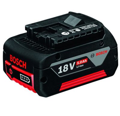 Bosch GBA 18 M-C Lithiumbatteri 18V (5,0ah)