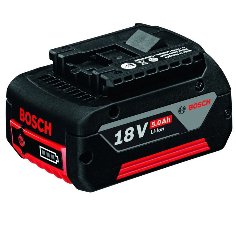 Bosch GBA 18 M-C Lithiumbatteri 18V (5,0ah)