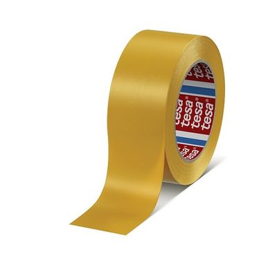 tesa 4169 Golvmarkeringstejp Premium Gul 50 mm x 33 m