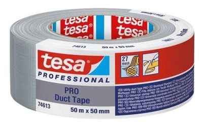 Tesa PRO 74613 Duct Tape Grå 50 mm x 50 m