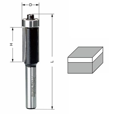 Delver Kantfräs 12.7×32×75 S=8