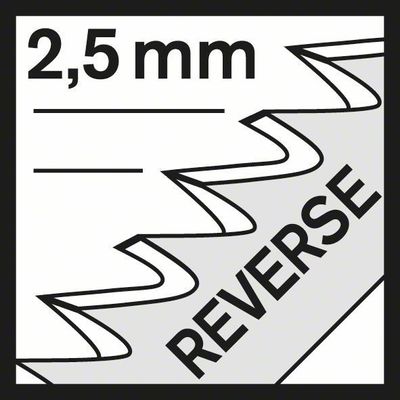 Bosch T101BR Sticksågsblad 5-P för mjuka träslag