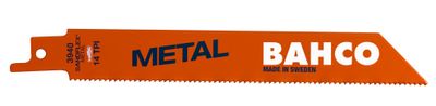 Bahco Tigersågblad BIM metall 14TPI 150 mm 2-P