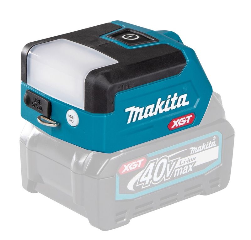Makita ML011G Arbetslampa med USB 40V XGT 300 lumen (utan batteri)