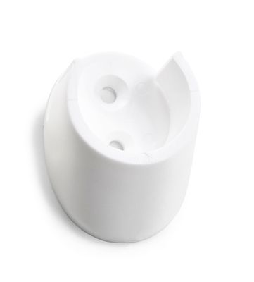 Habo Rörhållare 240-25 Plast Vit SB