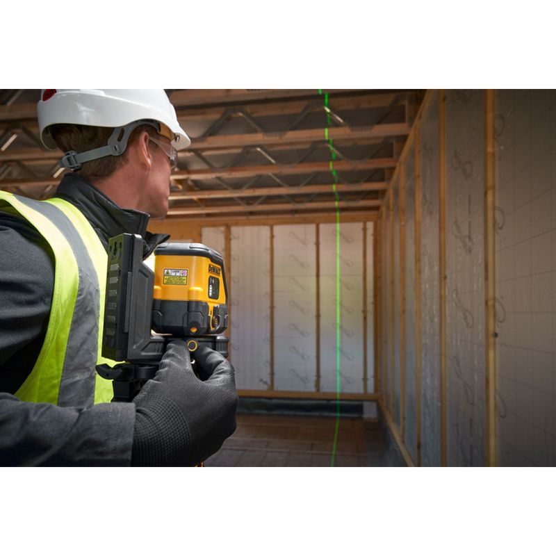 DeWalt DCLE14201GB Kors-/linjelaser Grön