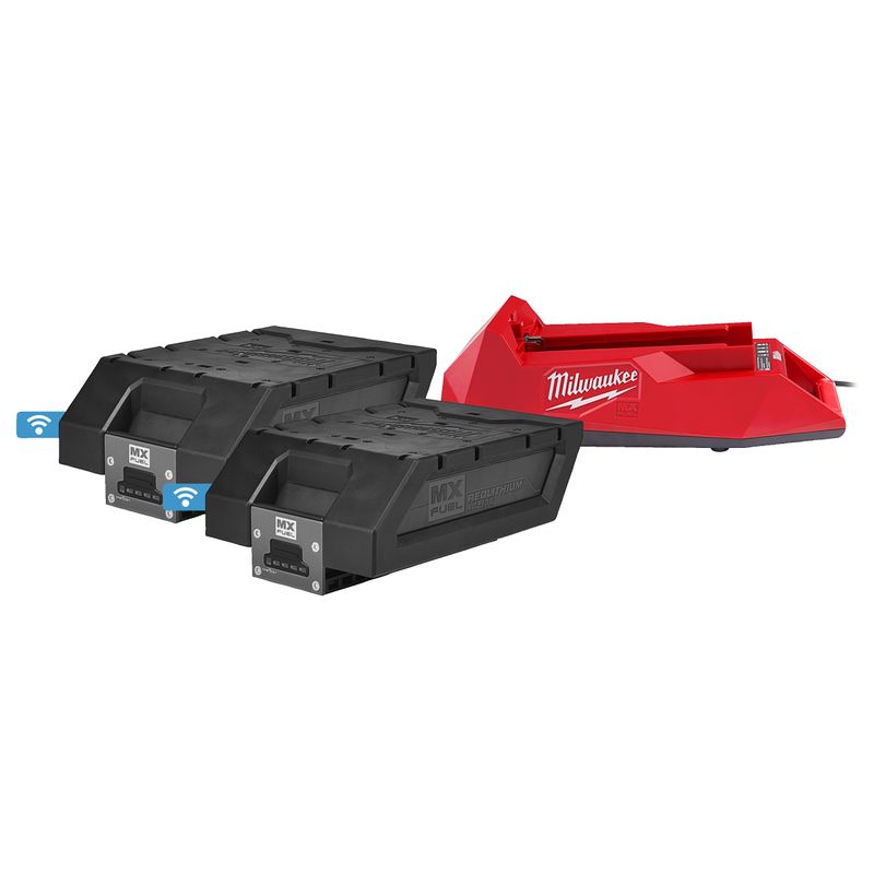 Milwaukee MXF NRG-406 Startkit MX FUEL 2x6,0Ah + laddare