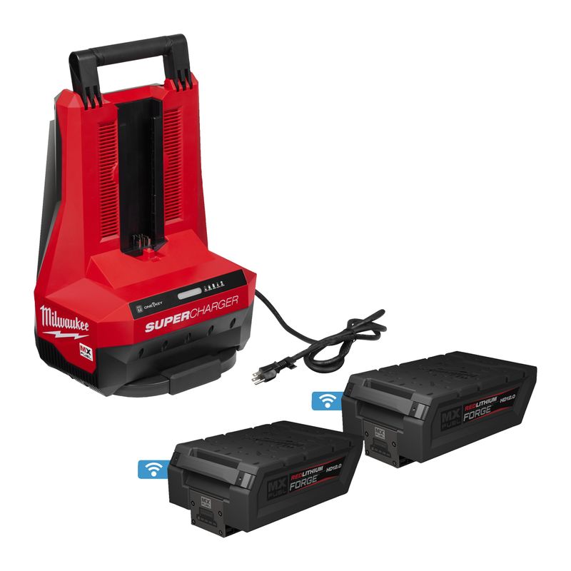 Milwaukee MXF FORGENRG-122 Batterikit MX FUEL FORGE (2x12,0Ah + superladdare)