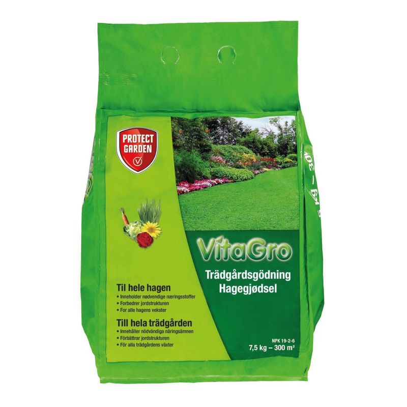 Protect Garden Trädgårdsgödsel VitaGro 7,5kg