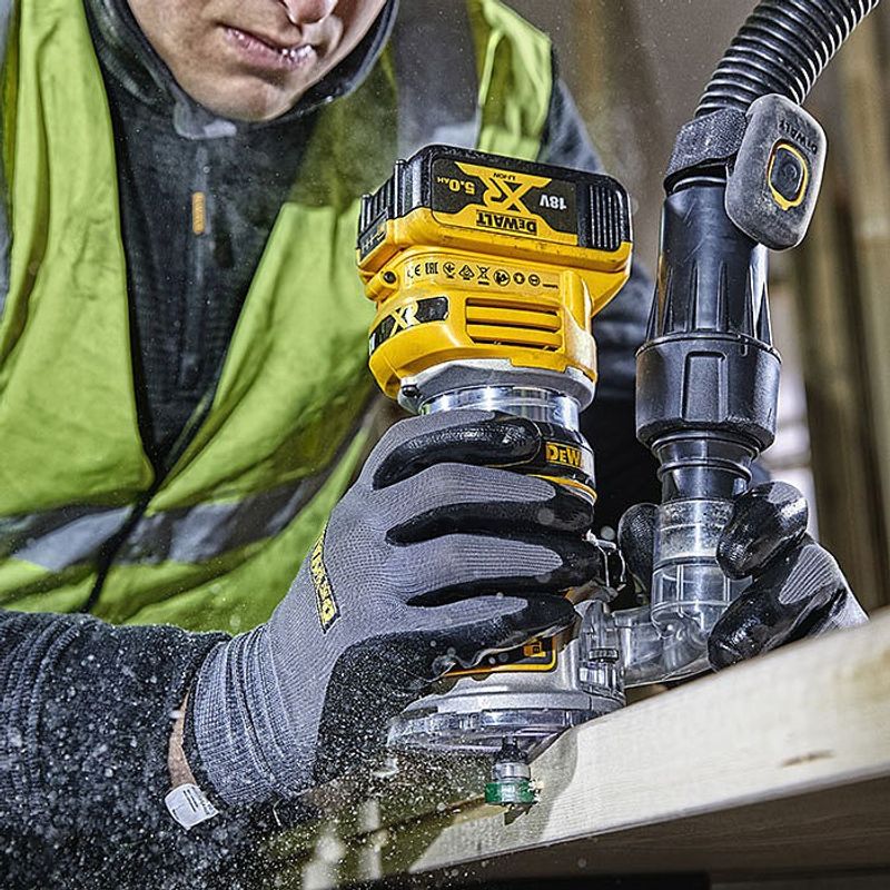 DeWalt DCW604N Kombifräs 18V XR SET (Utan batterier)