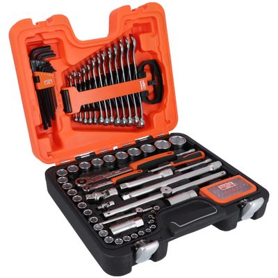 Bahco S95 Hylsnyckelsats 95-delar 1/2" & 1/4"