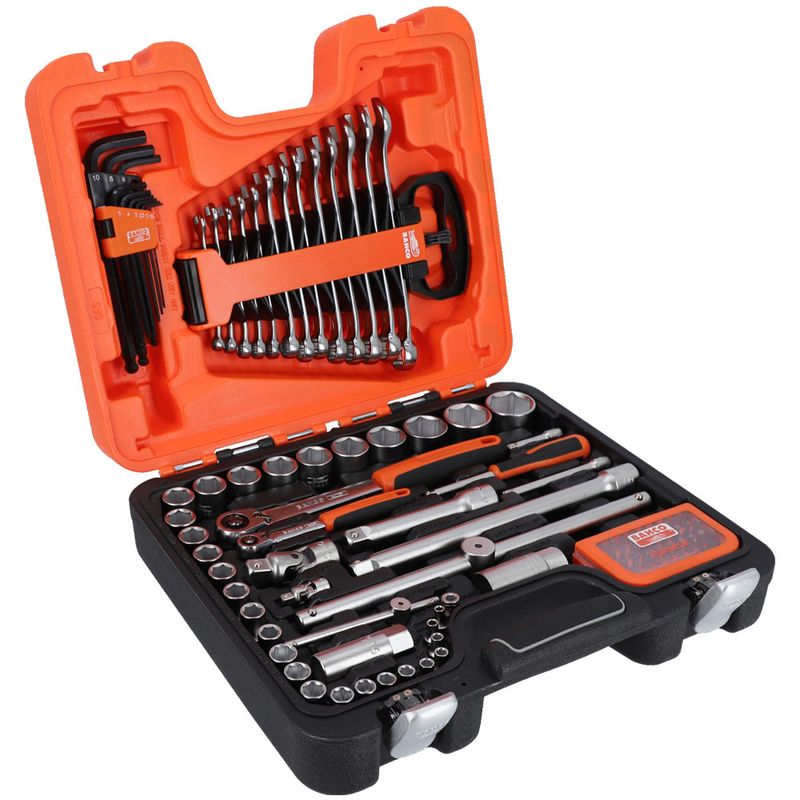 Bahco S95 Hylsnyckelsats 95-delar 1/2" & 1/4"