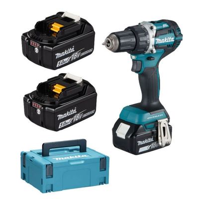 Makita DDF484RT3J Borrskruvdragare 18V LXT (3x5,0ah)