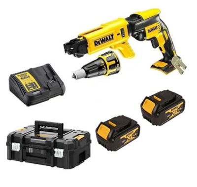 DeWalt DCF620M2K Gipsskruvdragare 18V XR  (2x4,0Ah)