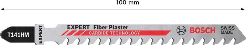 Bosch Expert 'Fiber Plaster' T 141 HM sticksågblad, 3 st