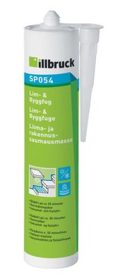 Illbruck Lim-& Byggfog SP054 Svart 310ml