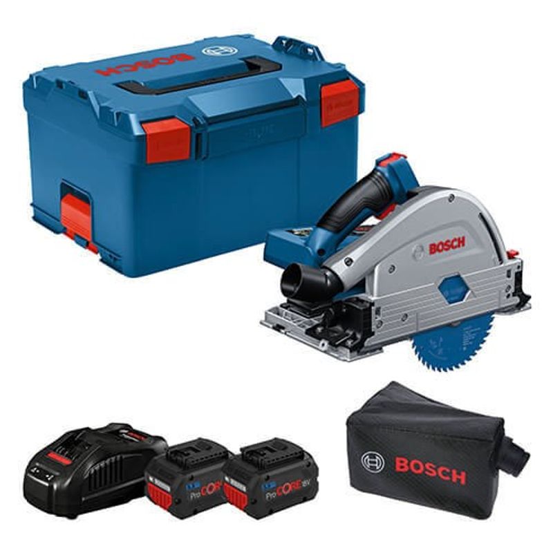 Bosch GKT 18V-52 GC Sänksåg BITURBO 140mm (2x5,5Ah)
