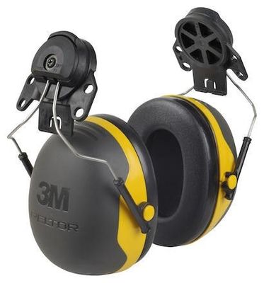 Peltor Hörselkåpa/Hjälmkåpa X2 Grå/Gul