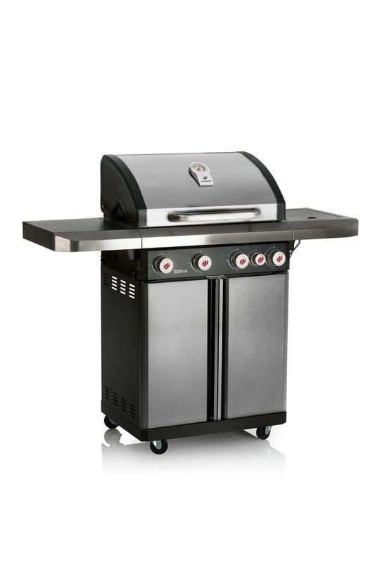 Landmann Rexon 4.1 gasolgrill rostfri med kokplatta 3 kW Modulus
