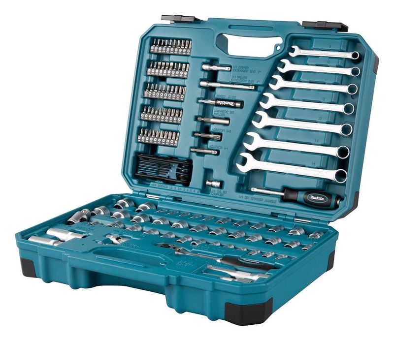 Makita E-06616 Hyls- & nyckelsats Bits 120-delar