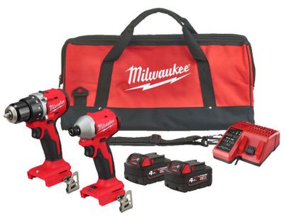 Milwaukee M18 BLCPP2B-502C Combokit Powerpack 18V (2x5,0ah)