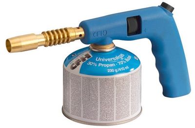 CCF Gasbrännare Piezo Compact inkl. behållare