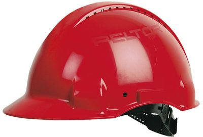 Peltor C3000CUV-RD Skyddshjälm Ventilerad Röd