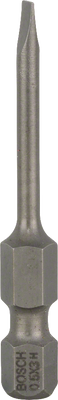 Bosch Extra Hard Bits S0,5x3,0 49 mm 3-pack