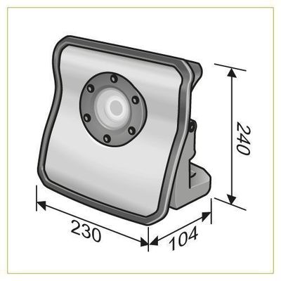 Flex LED Fullspektrumlampa DWL 2500 (utan batteri)