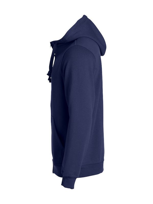 Clique Basic Hoody FZ Herr Mörk Marin