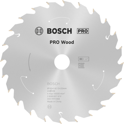 Bosch Professional PRO Wood cordless Sågklinga 150x20 mm 24T