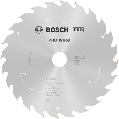 Bosch Professional PRO Wood cordless Sågklinga 160x20 mm 24T