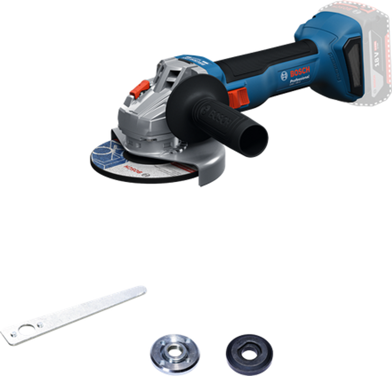 Bosch GWS 18V-8 Batteridriven Vinkelslip 125 mm (utan batteri)
