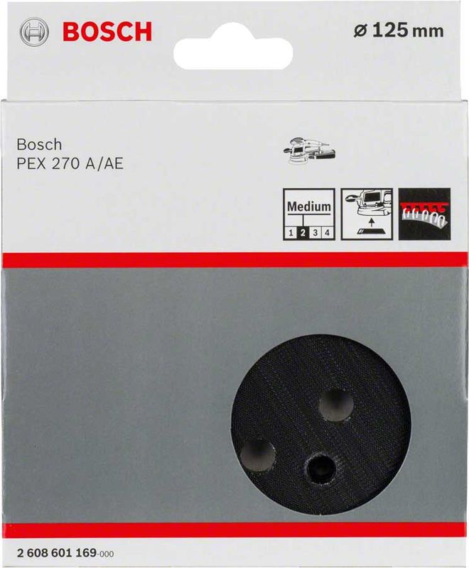 Bosch 125 mm slipplatta till PEX 270 A/AE