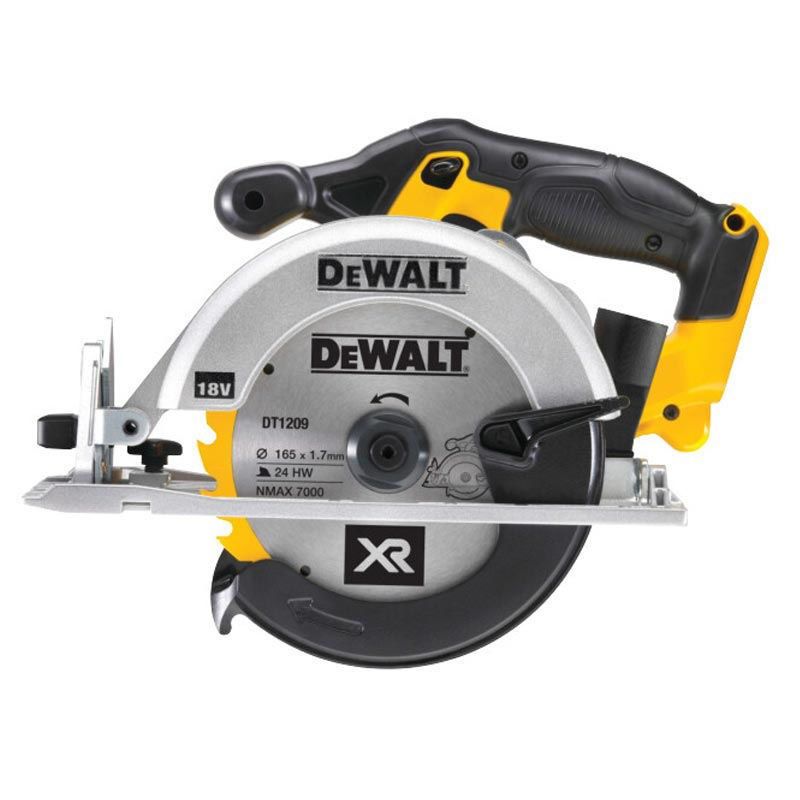 DeWalt DCS391NT Cirkelsåg 18V XR 165mm T-STAK (utan batterier)