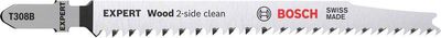 Bosch Expert ‘Wood 2-side clean’ T 308 B sticksågblad, 5 st