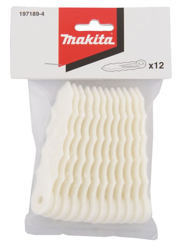 Makita 197189-4 Reservknivar Plast 12st