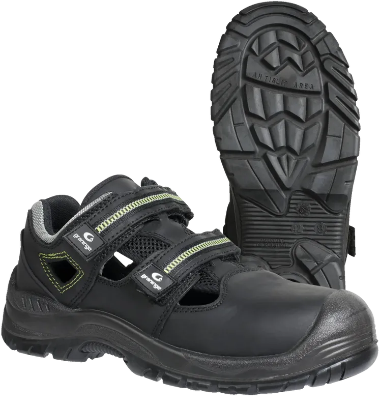 Graninge 7218 Skyddssandal S1P – Nubuck, Stålspikskydd, Komposittå